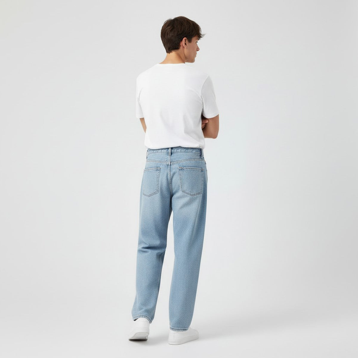 MEN'S LOOSE FIT DENIM BOTTOMS