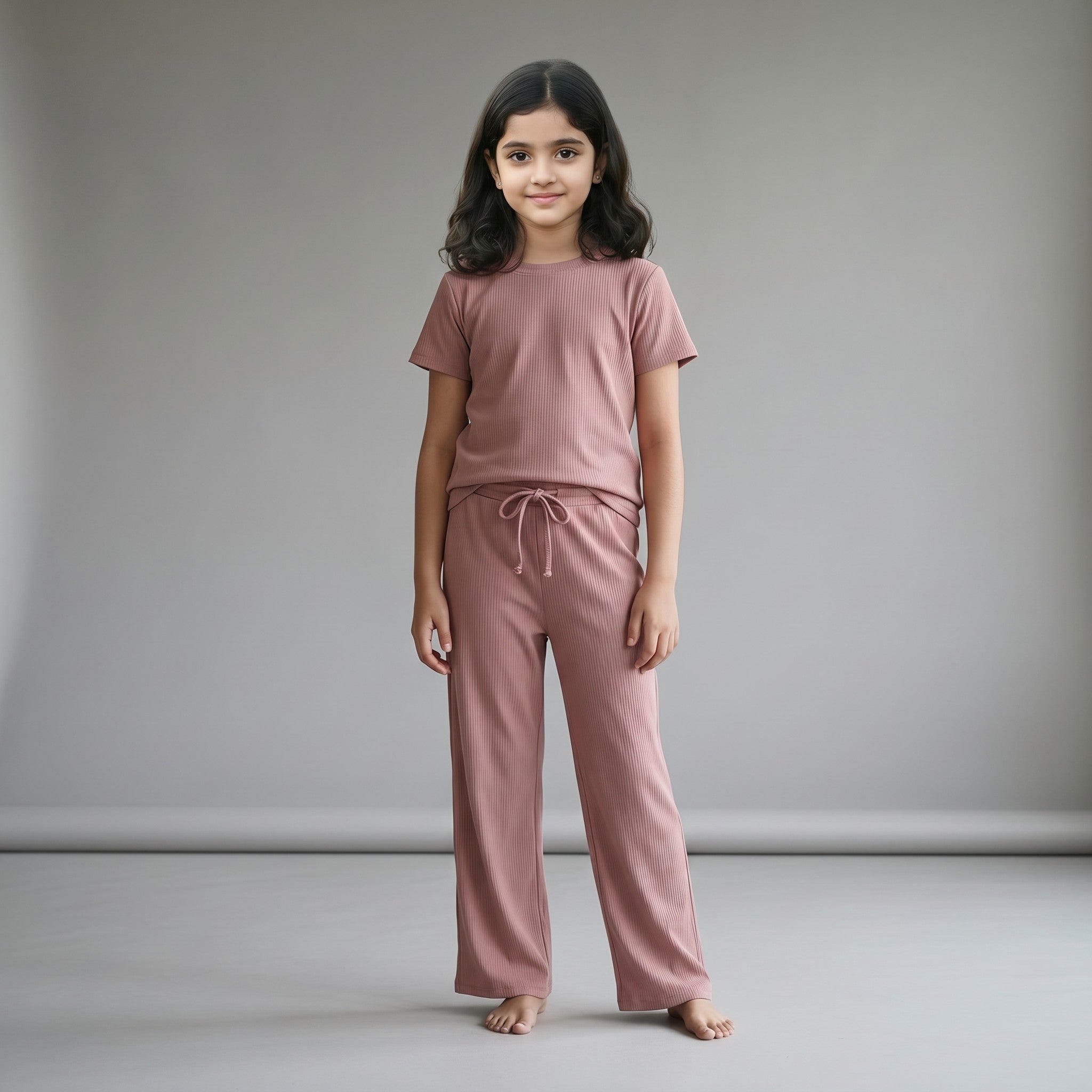 GIRL'S KNIT TROUSERS