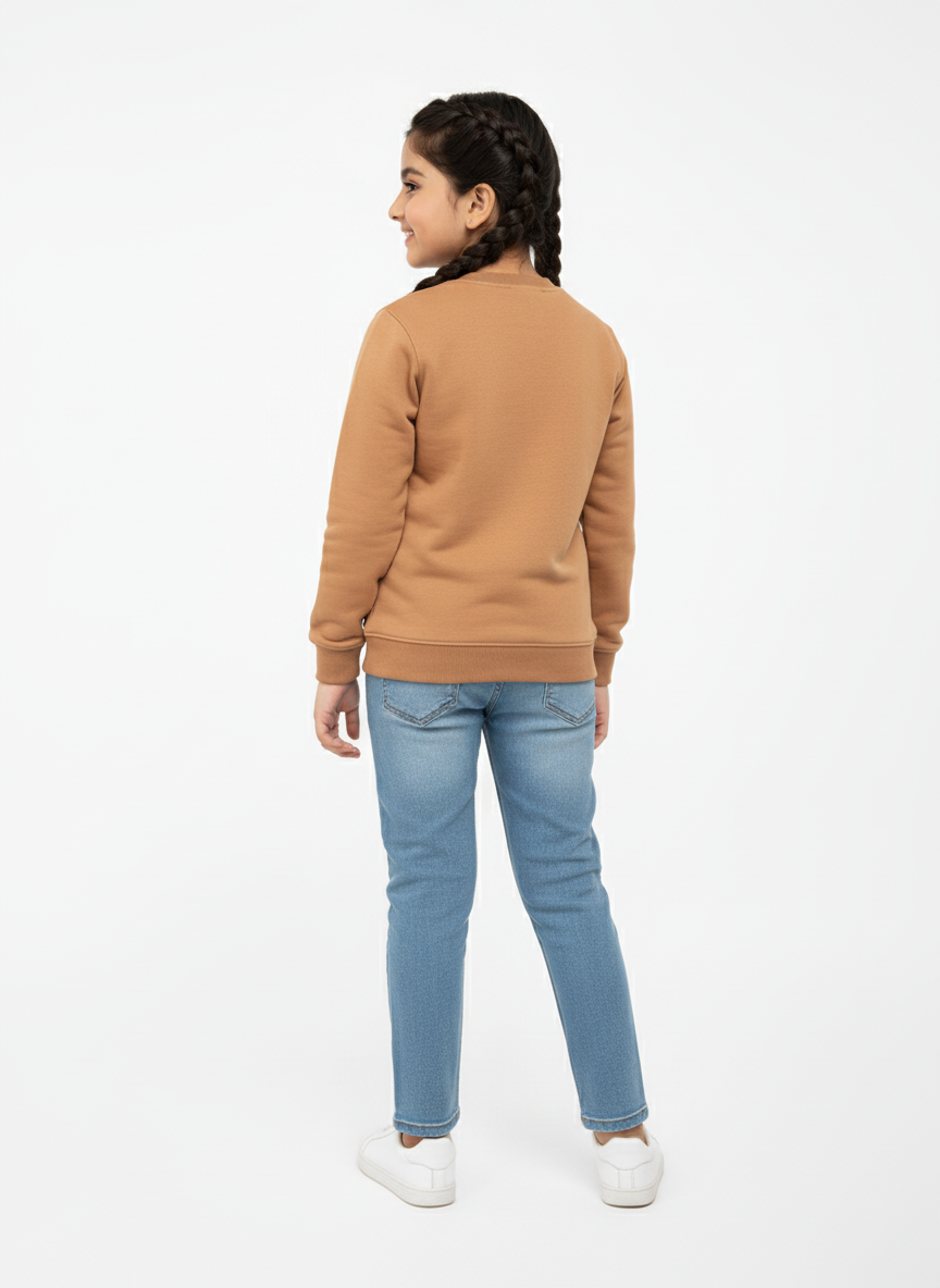 Girls Graphic Sweatshirt (2 to 14 Years)