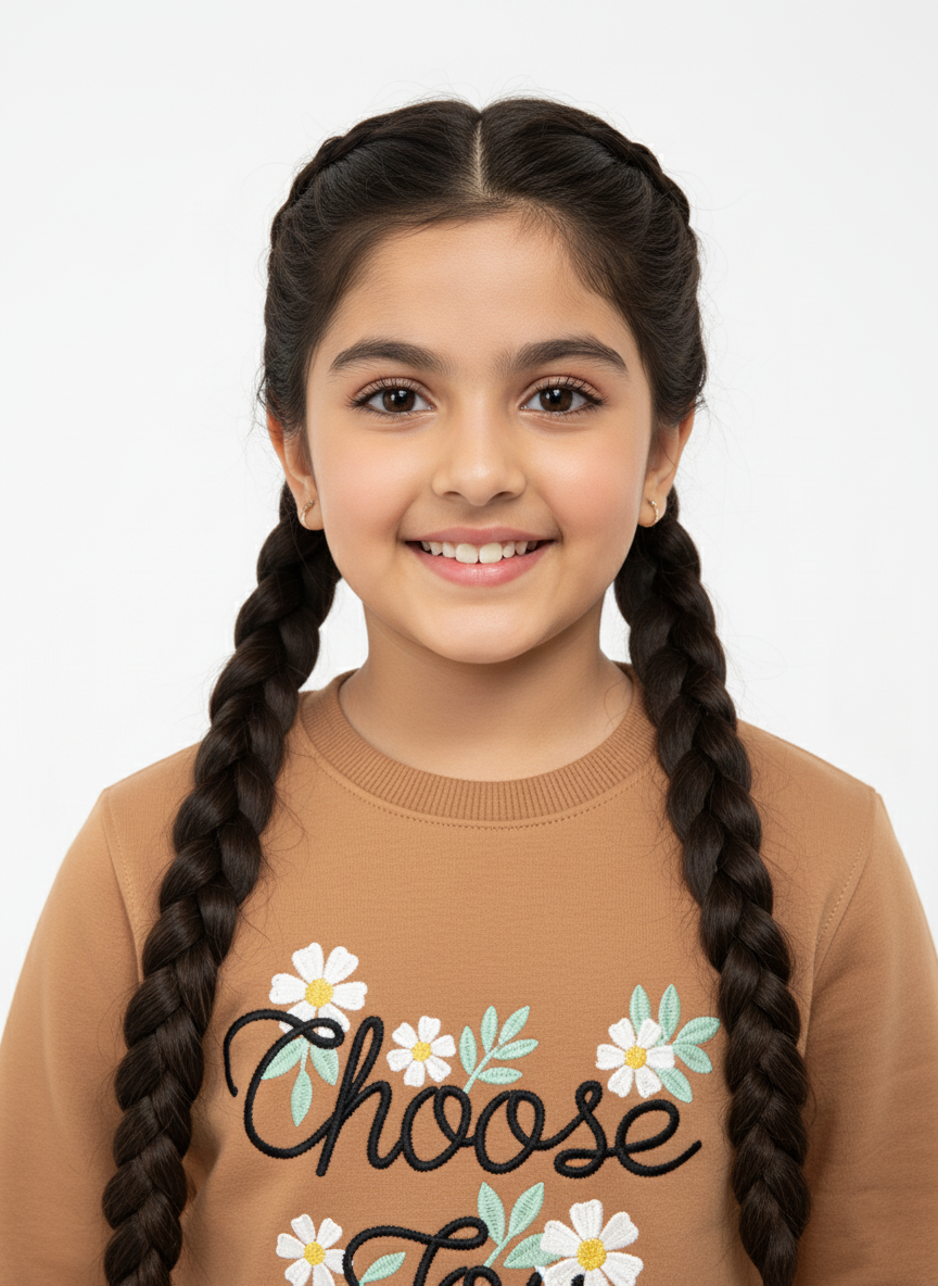 Girls Graphic Sweatshirt (2 to 14 Years)