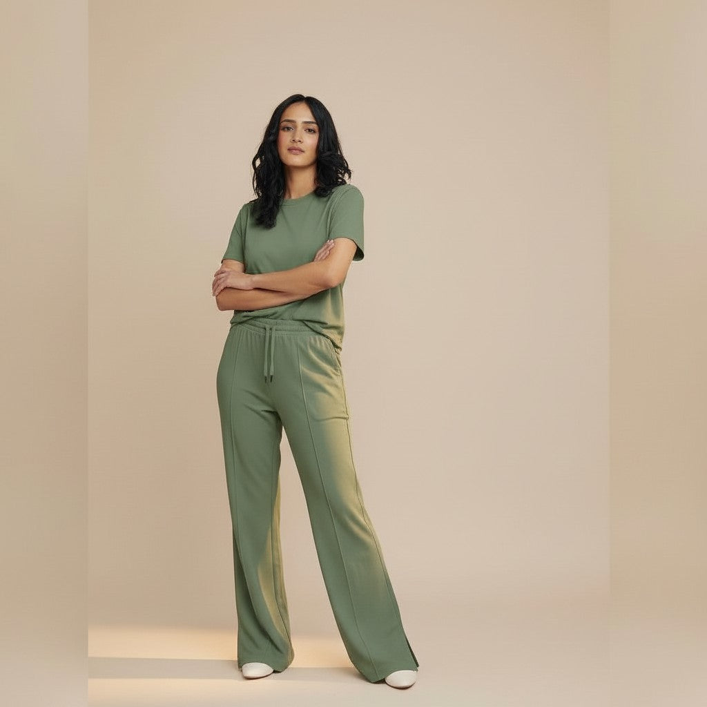 WOMEN'S FLARED TROUSERS