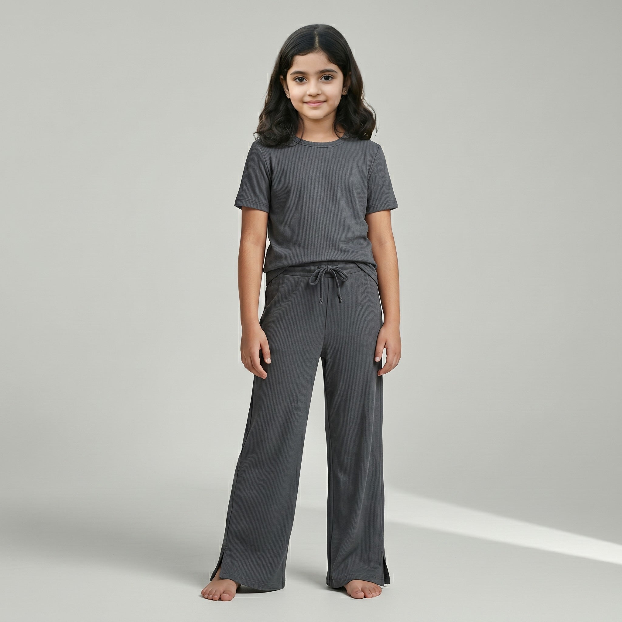 GIRL'S KNIT TROUSERS