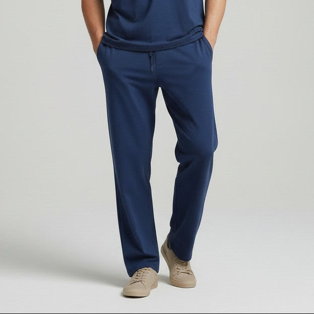 MEN'S LOOSE FIT KNITTED TROUSERS
