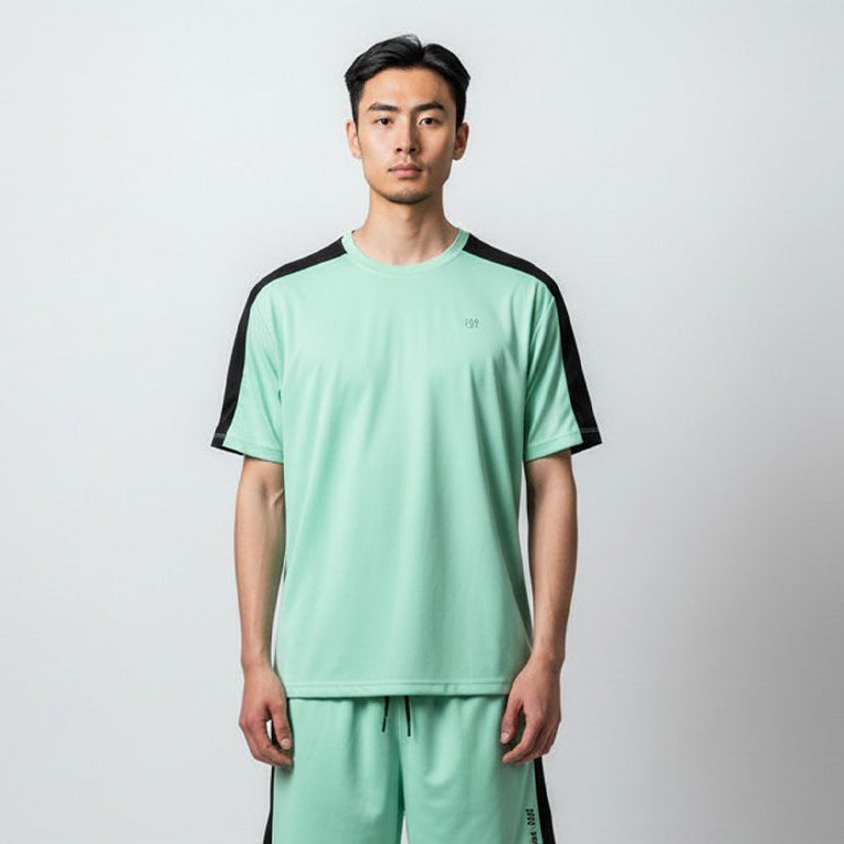 MEN'S ACTIVEWEAR PANELED TEE