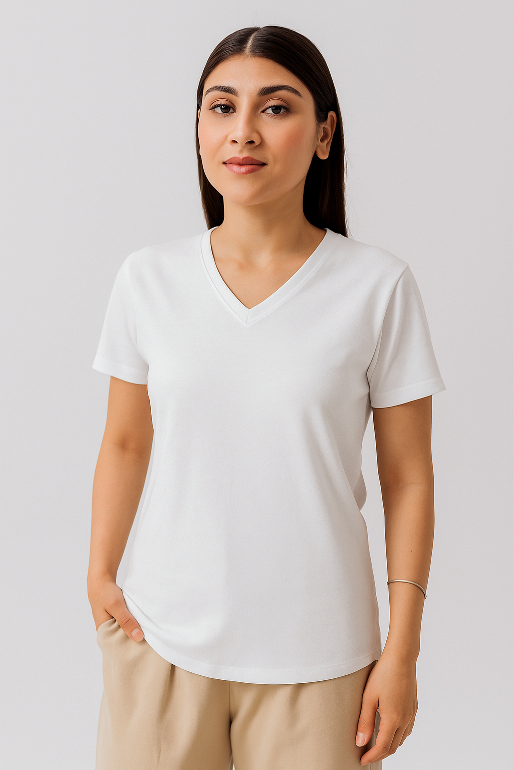 WOMEN BASIC T-SHIRT