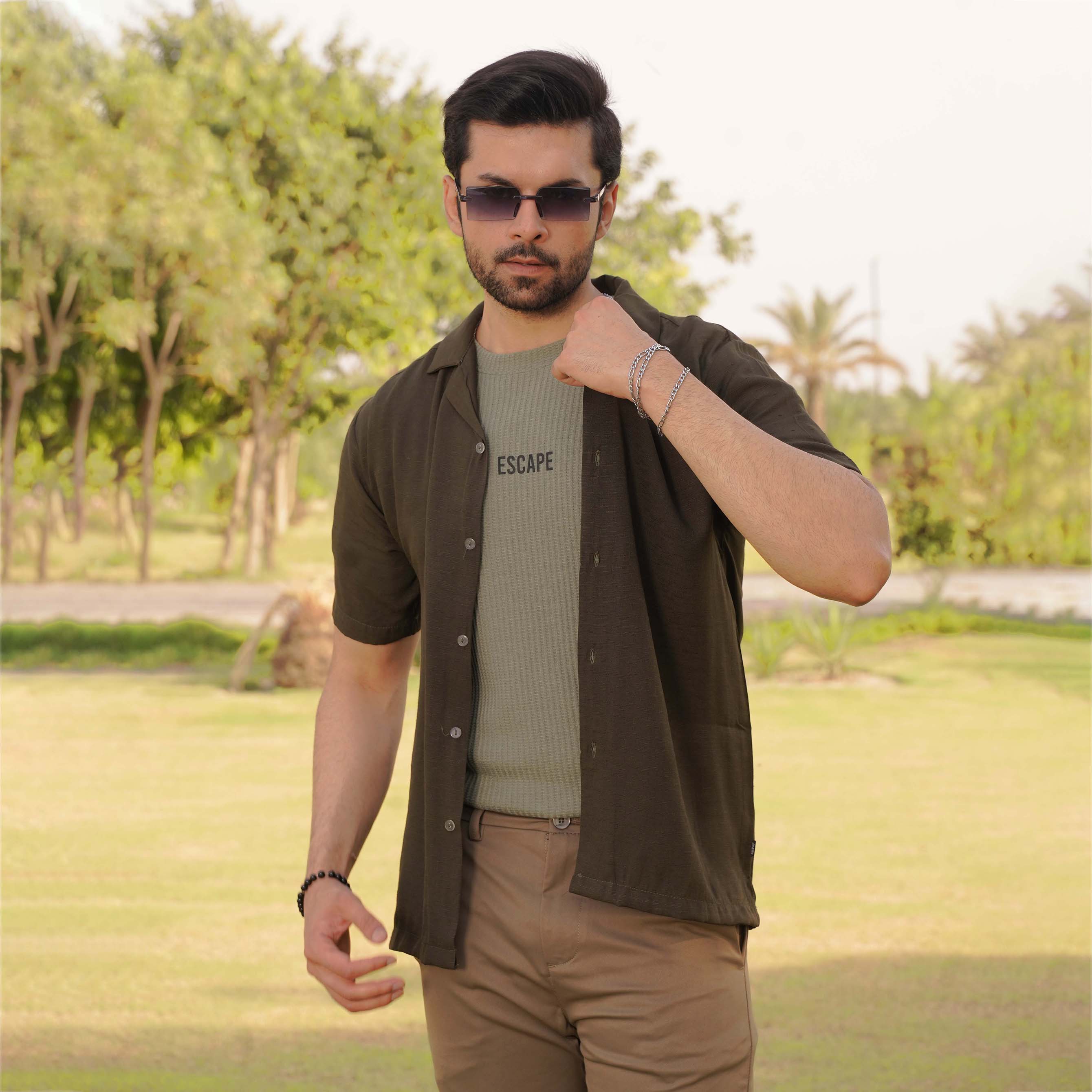 MEN'S CAMP COLLAR SHIRT