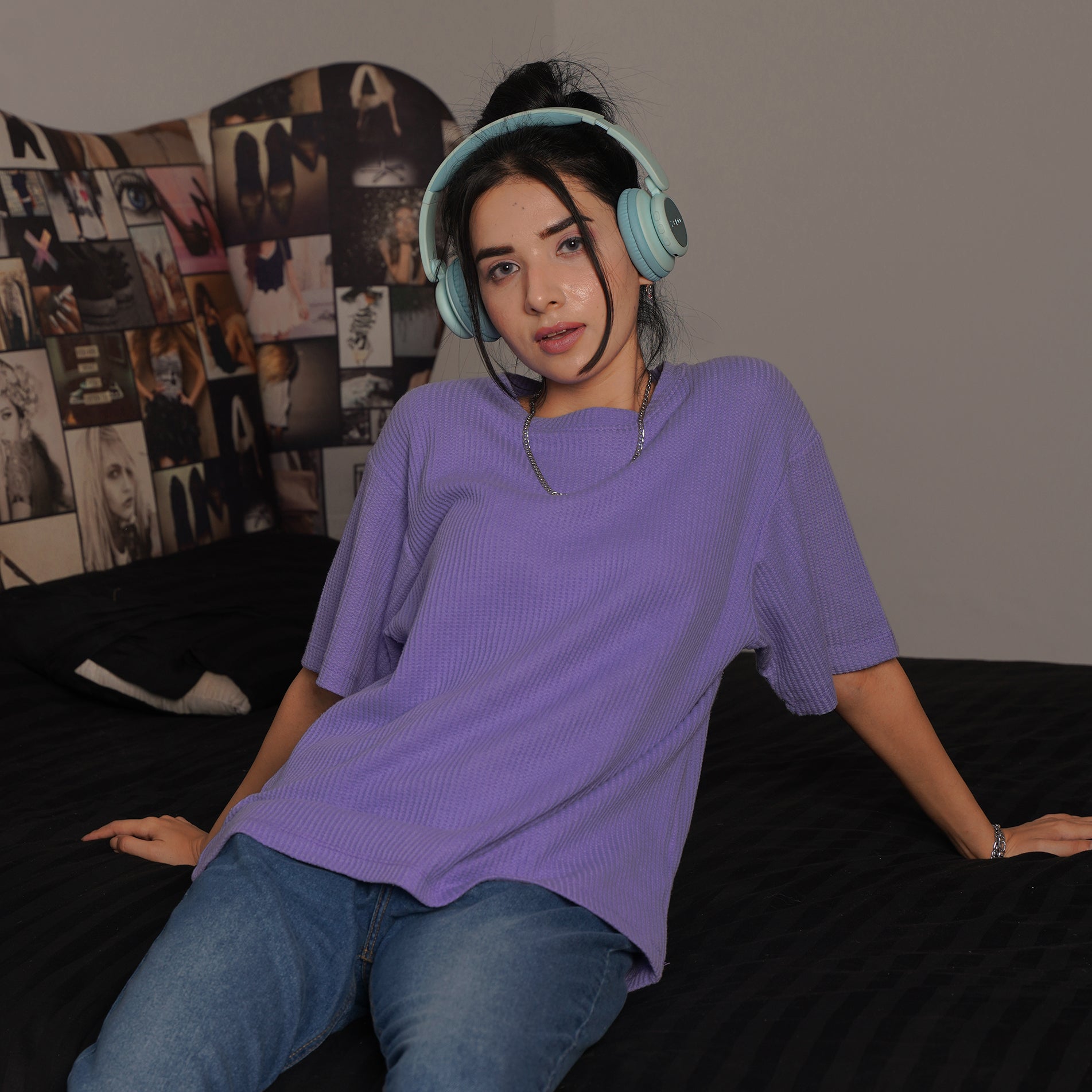 WOMEN'S KNITTED TEE