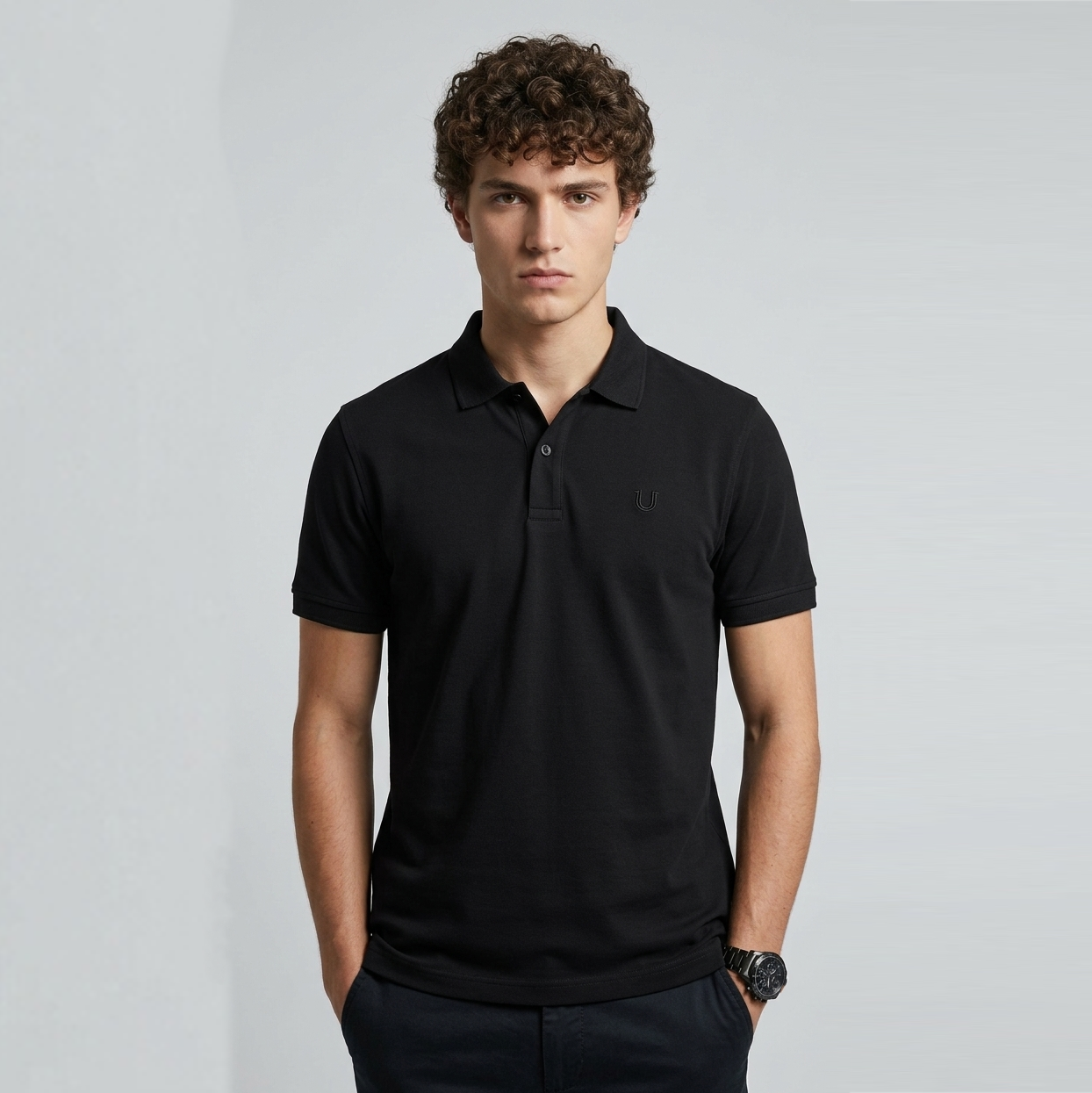 MEN'S BASIC POLO SHIRT