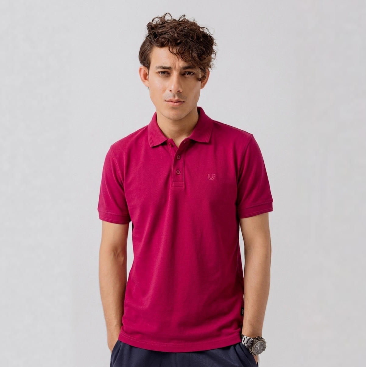MEN'S BASIC POLO SHIRT