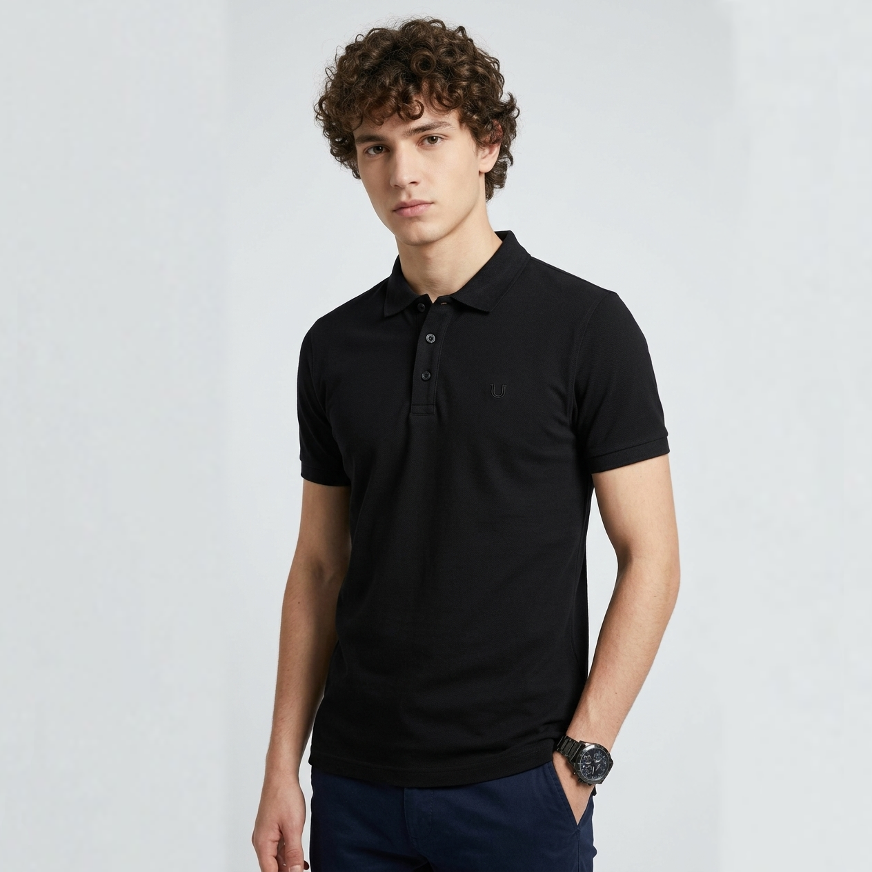 MEN'S BASIC POLO SHIRT