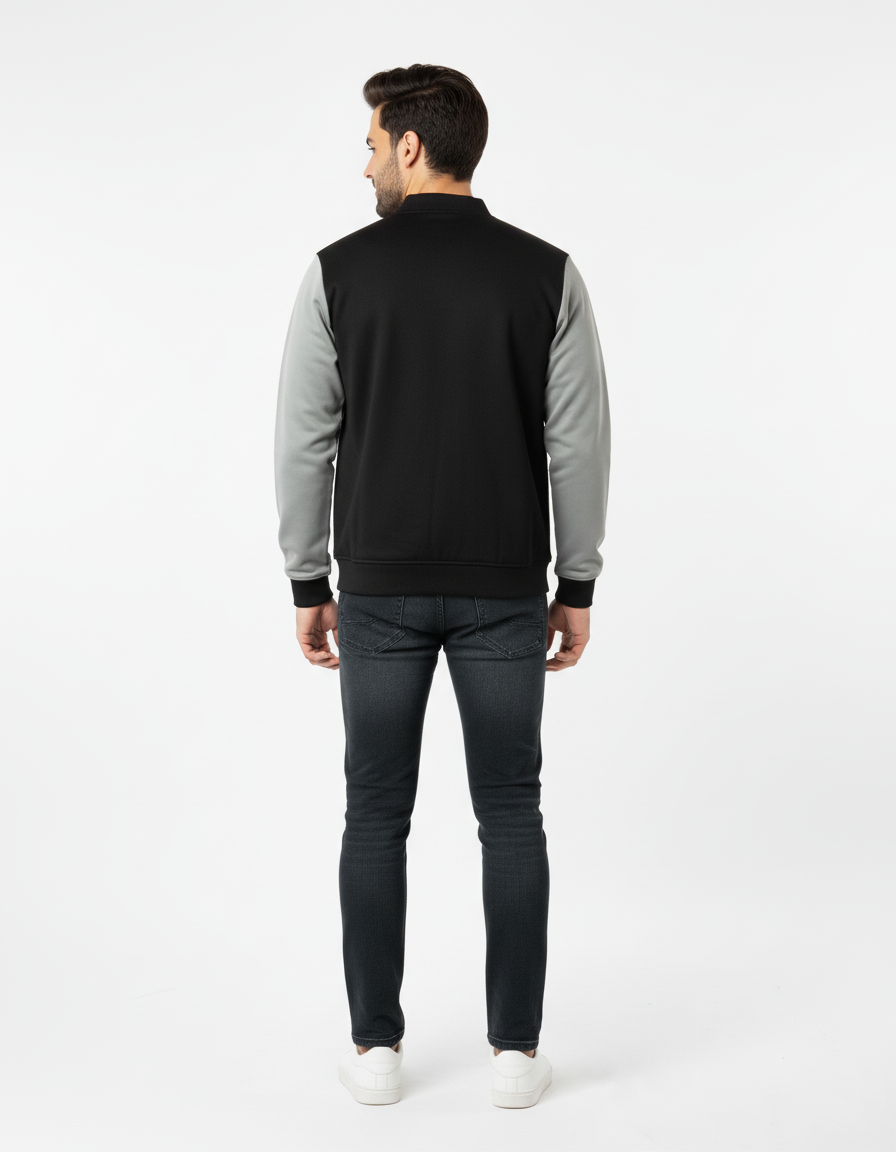 MEN'S OUTERWEAR BASEBALL ZIPPER