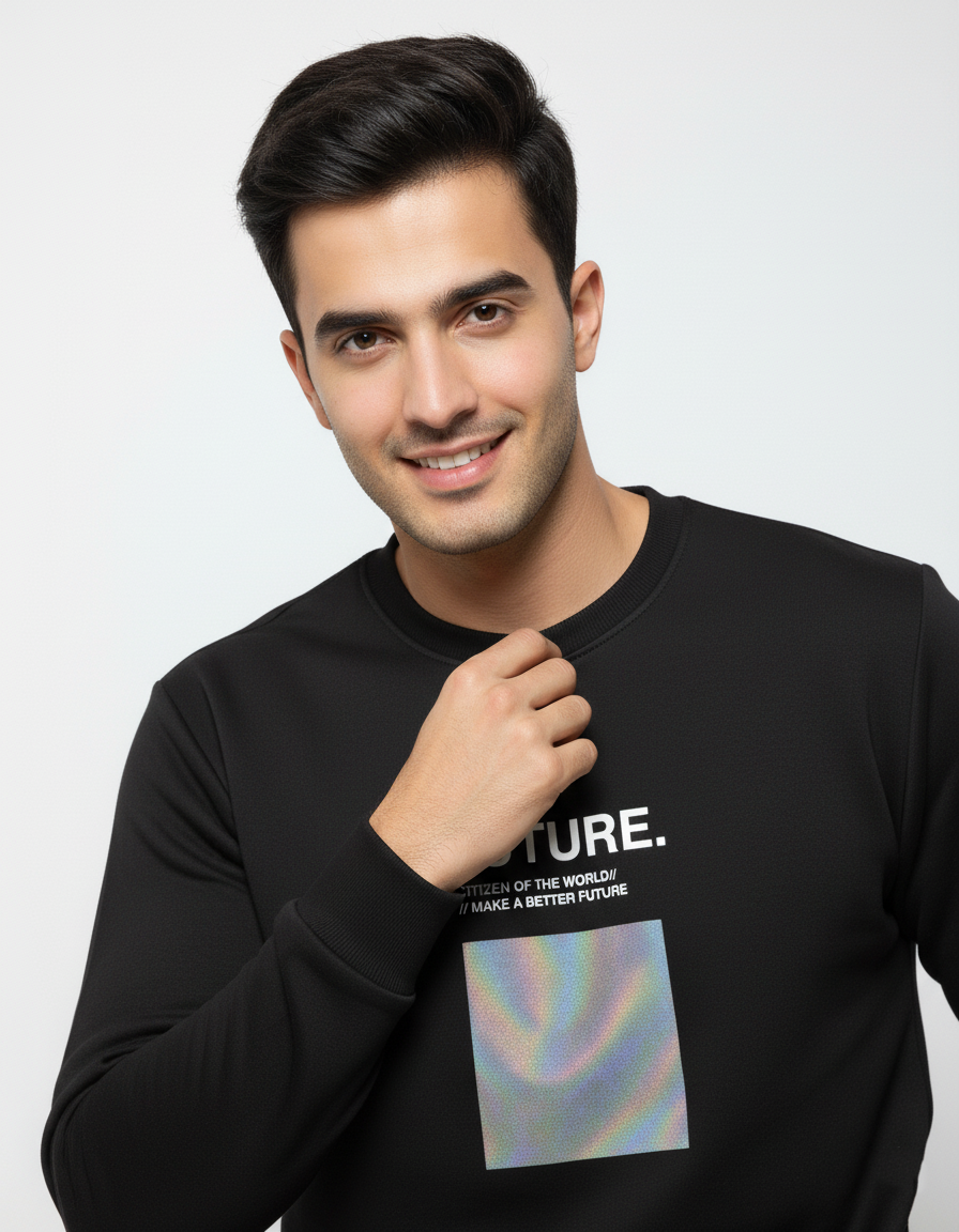 MEN'S FUTURISTIC SWEATSHIRT