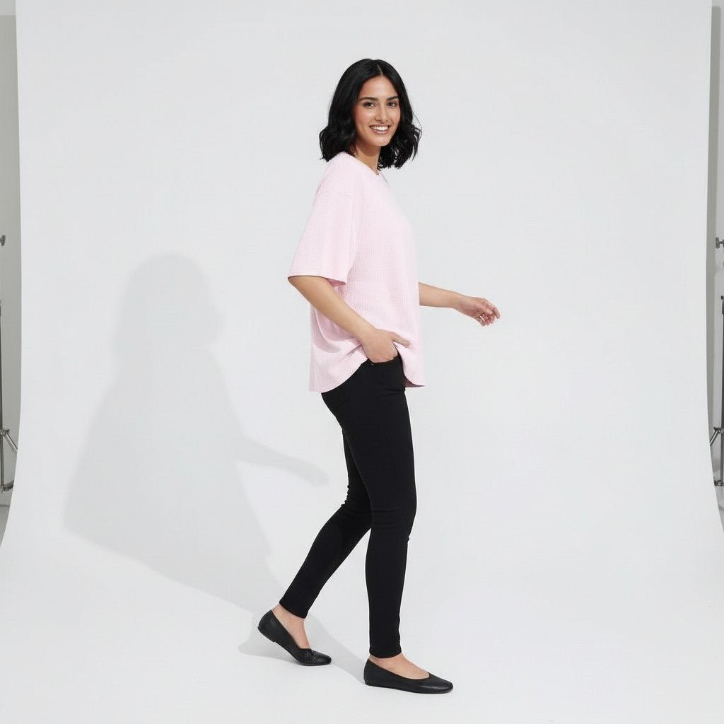 WOMEN'S KNIT T-SHIRT