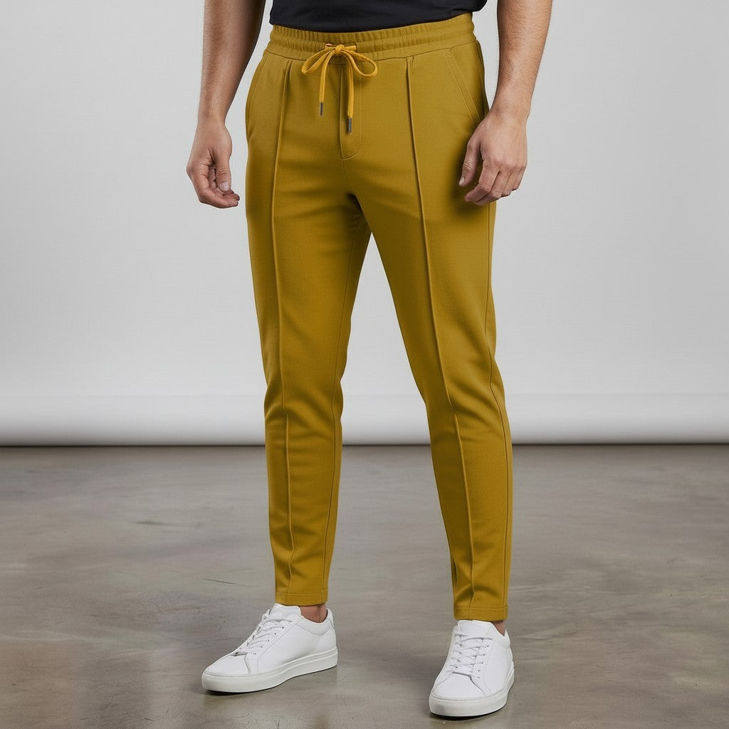 MEN'S BASIC KNIT TROUSERS
