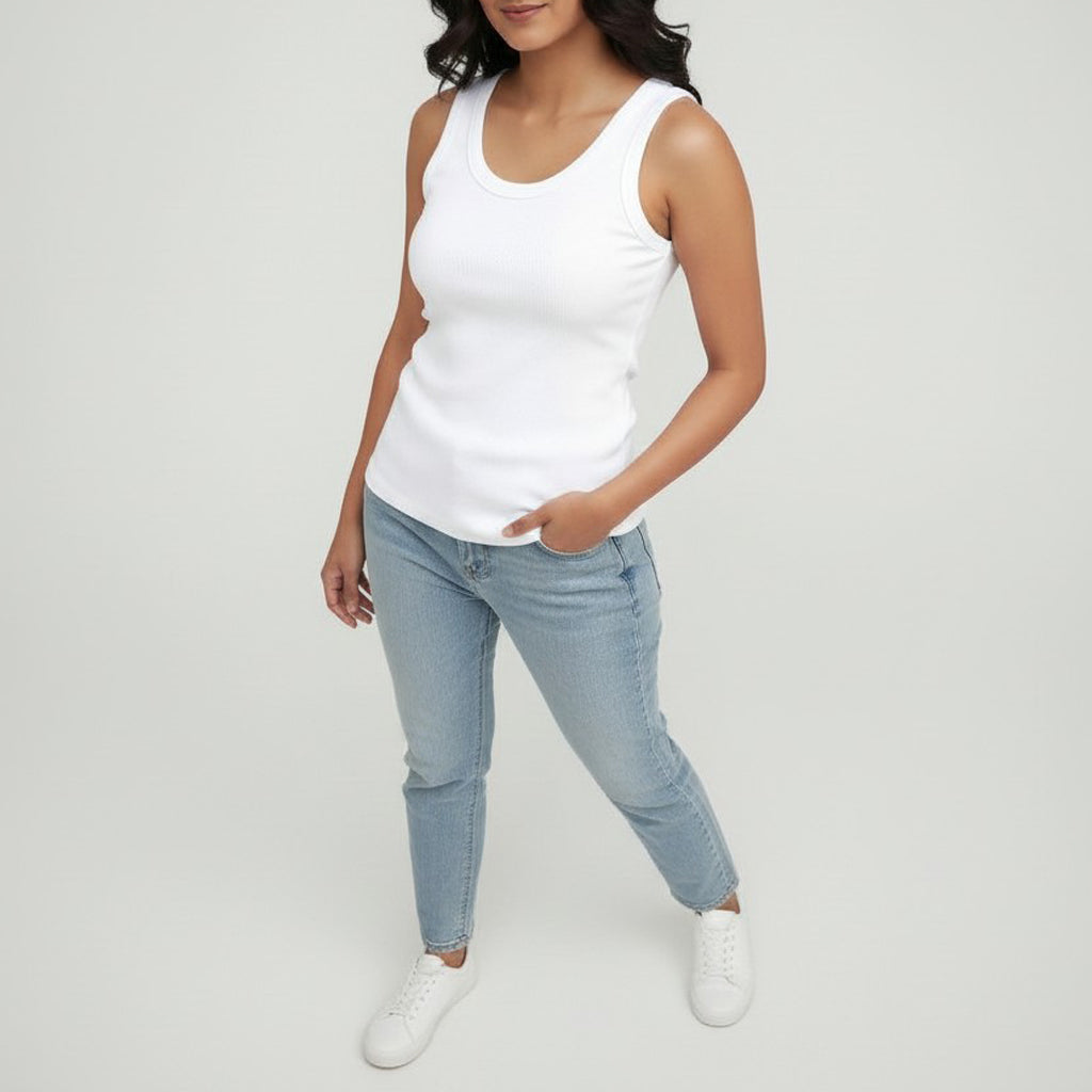 WOMEN'S KNIT TANK TOP