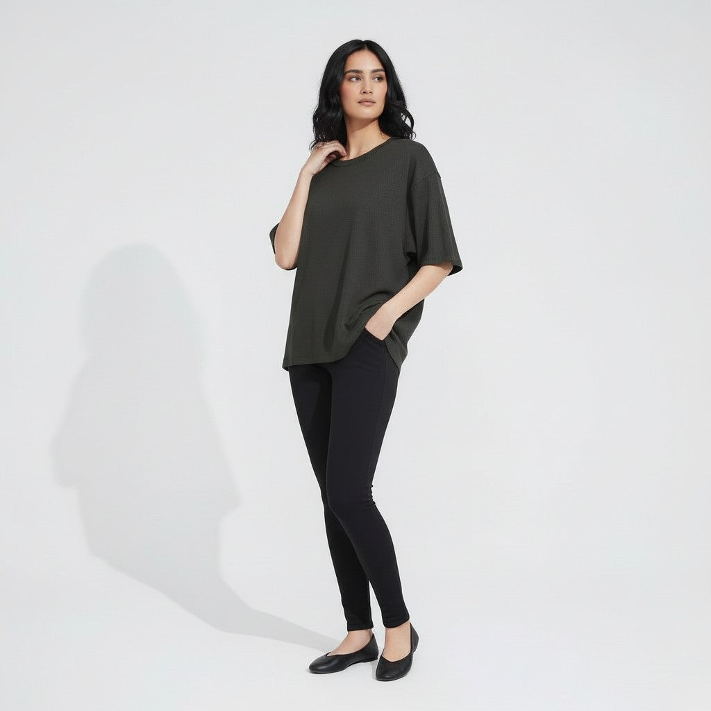 WOMEN'S KNIT T-SHIRT