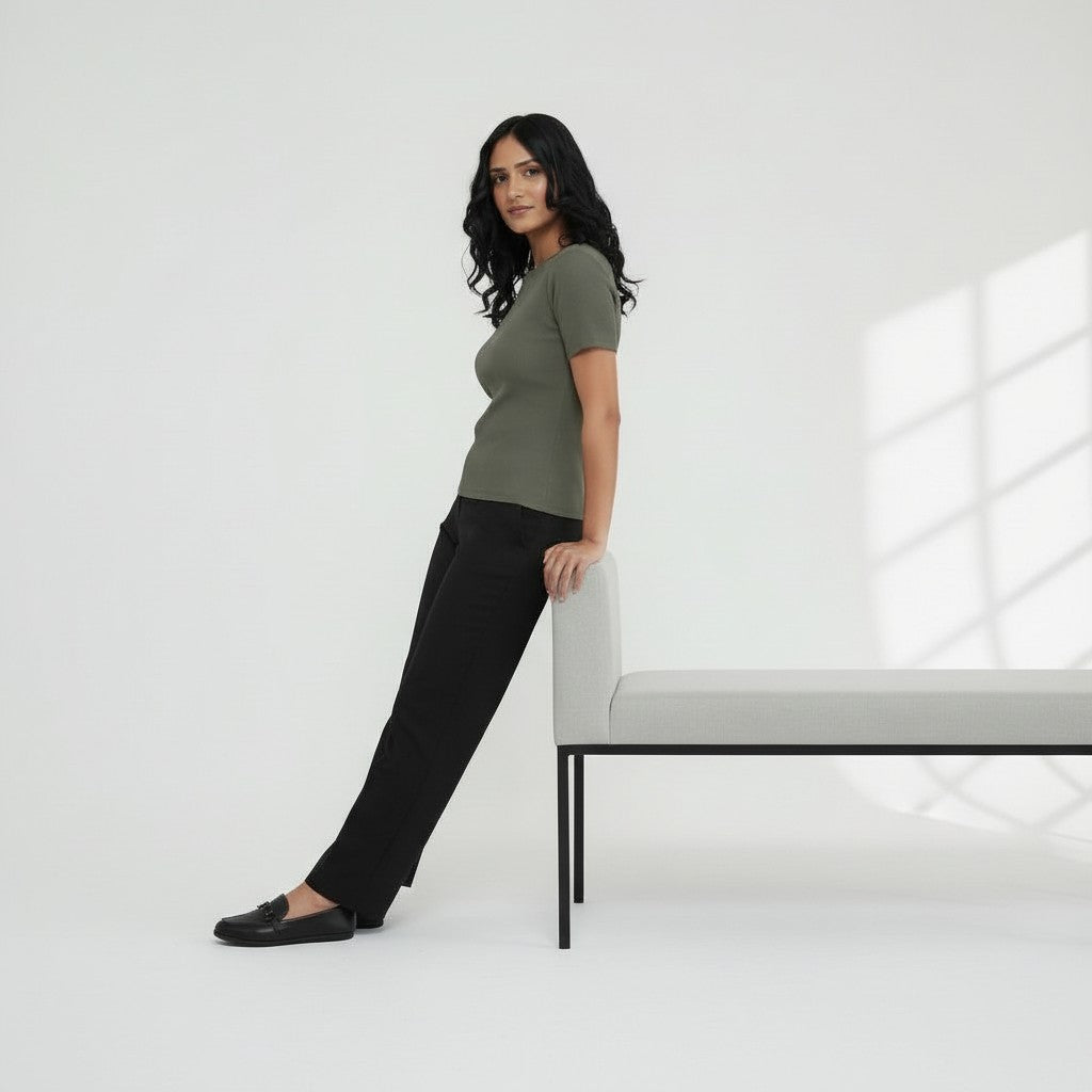 WOMEN'S KNIT T-SHIRT