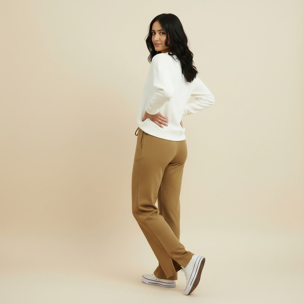 WOMEN'S FLARED TROUSERS