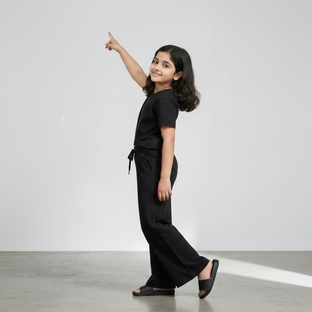 GIRL'S KNIT TROUSERS