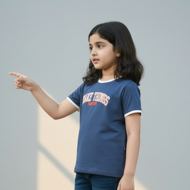 GIRL'S GRAPHIC T-SHIRT