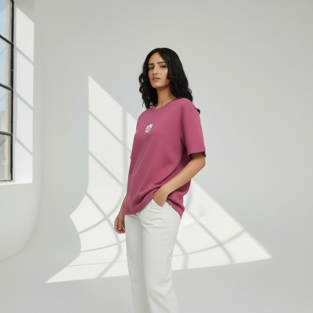 WOMEN'S KNIT T-SHIRT