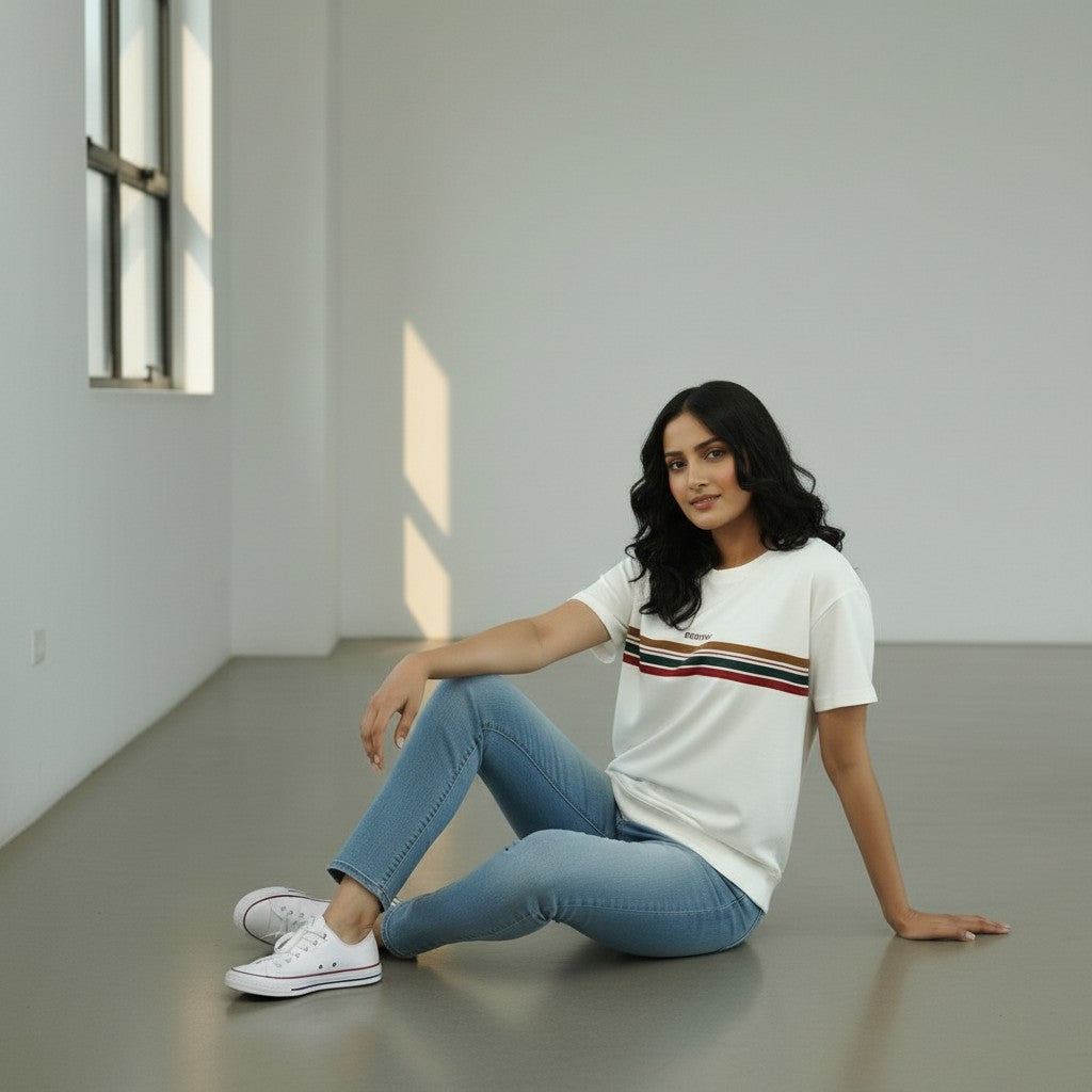 WOMEN'S KNIT T-SHIRT