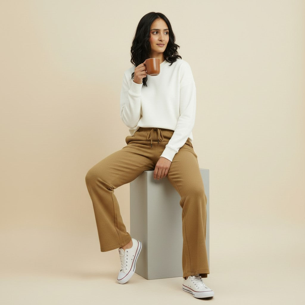 WOMEN'S FLARED TROUSERS