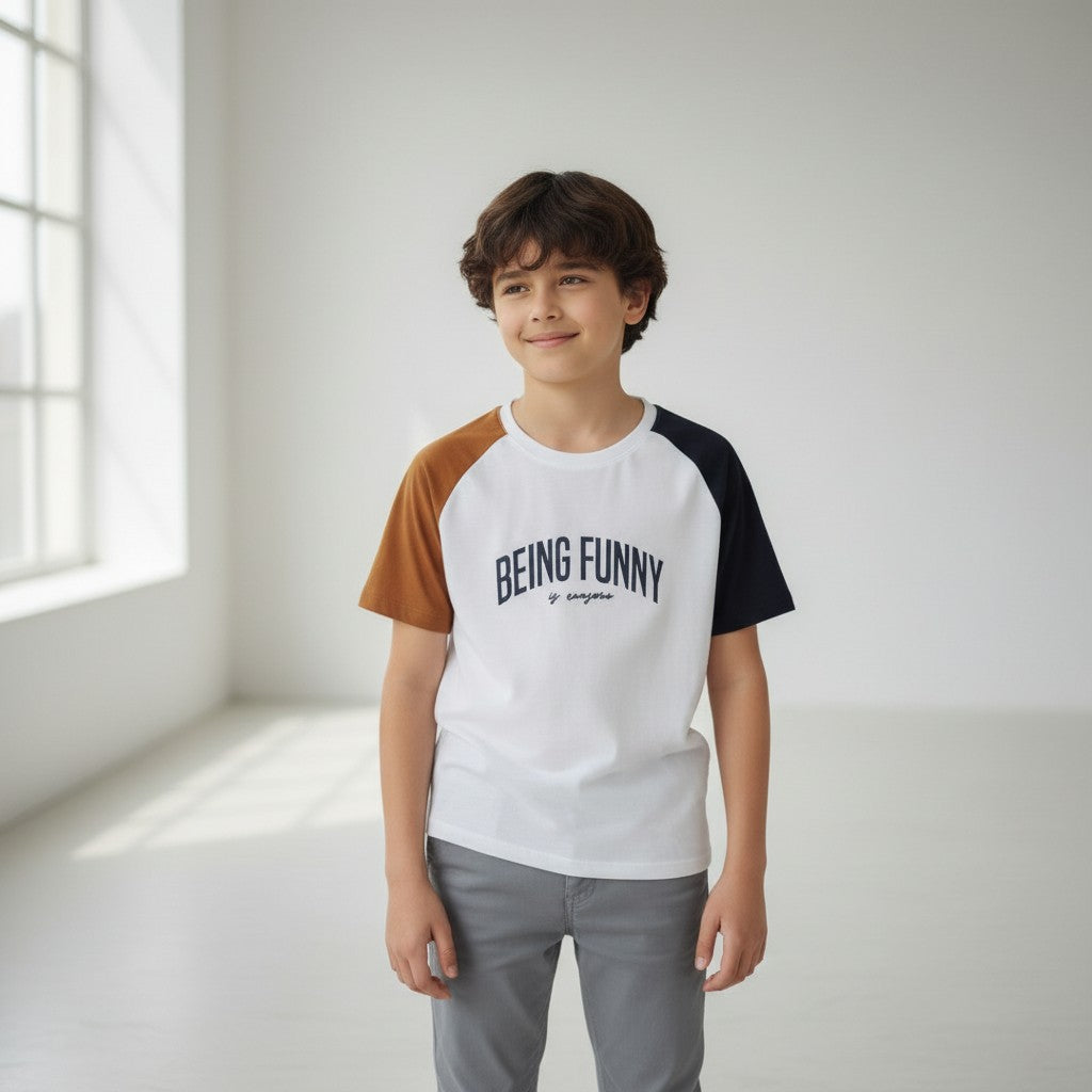 BOY'S KNIT T-SHIRT