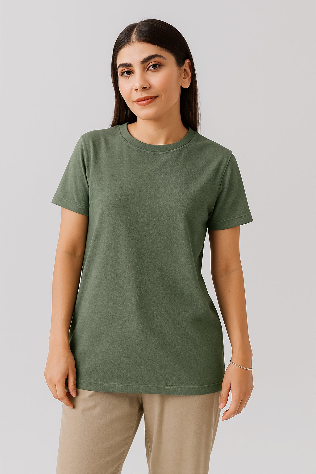 WOMEN'S BASIC T-SHIRT