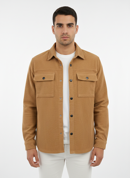 Men's Outerwear Corduroy Shacket