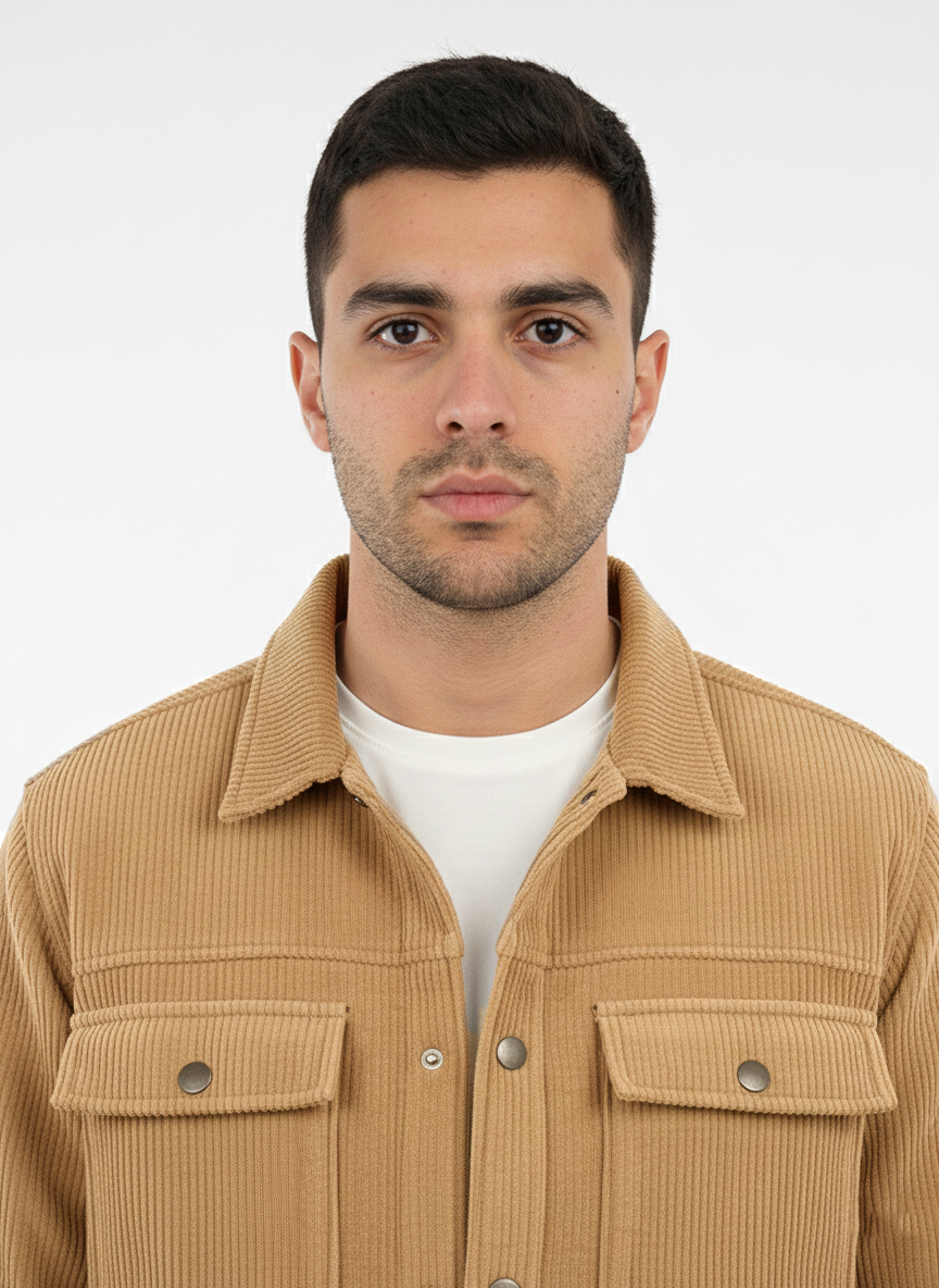 Men's Outerwear Corduroy Shacket