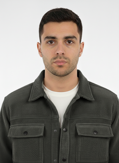 Men's Outerwear Corduroy Shacket