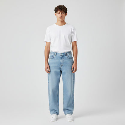 MEN'S LOOSE FIT DENIM BOTTOMS