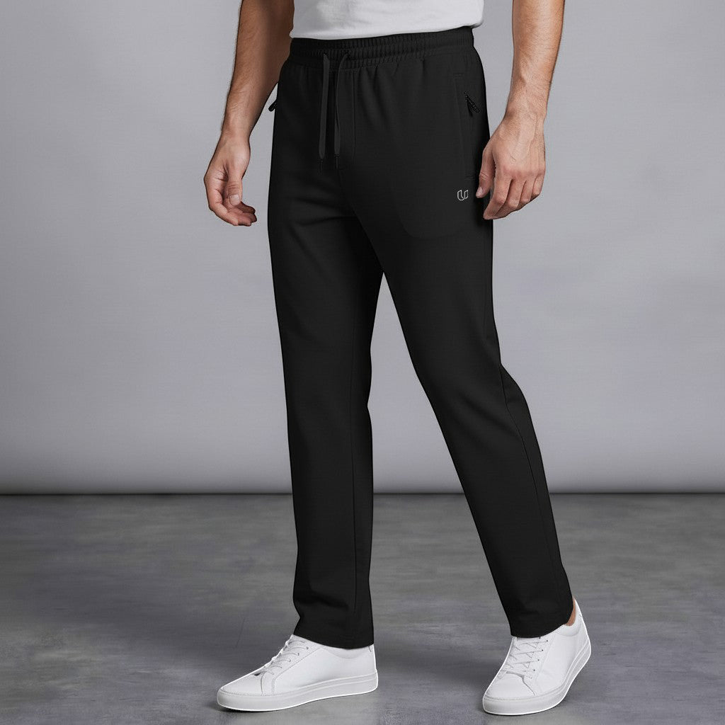 MEN'S BASIC KNIT TROUSERS
