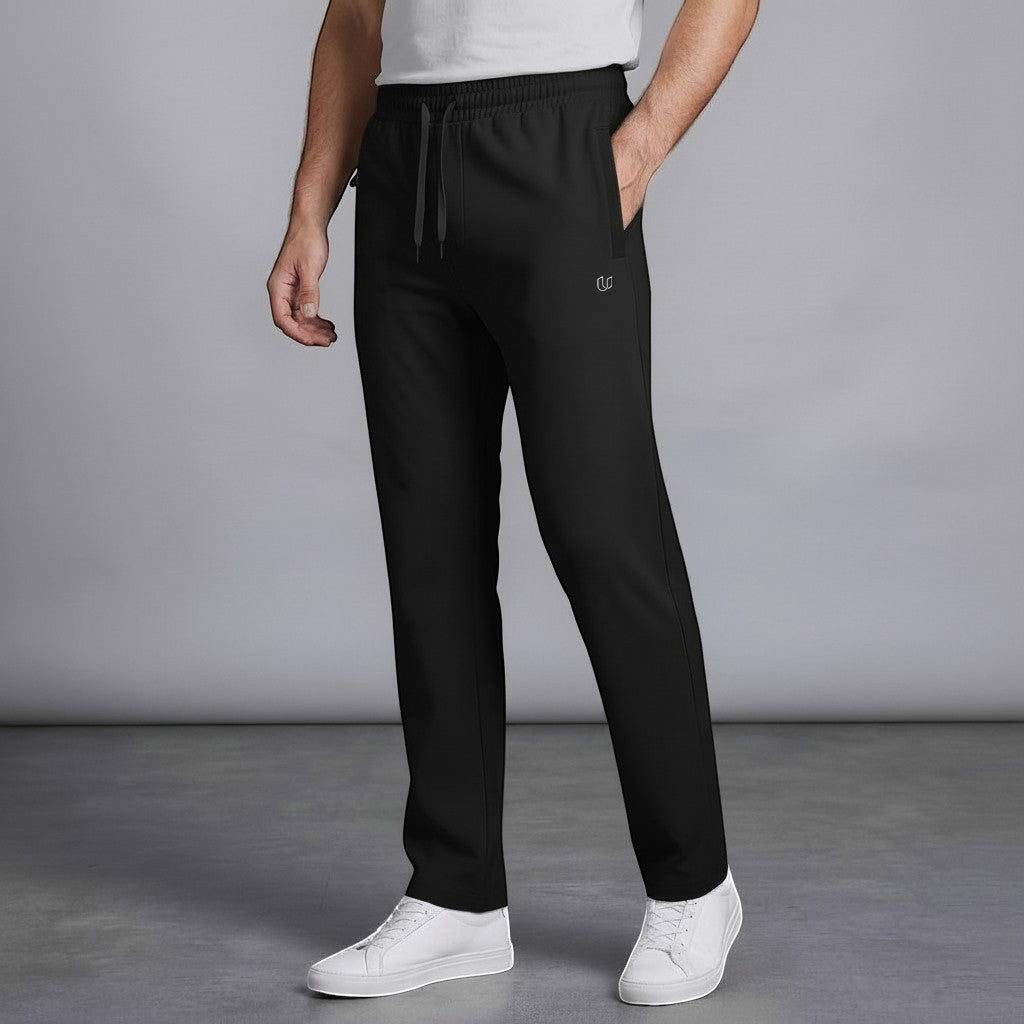 MEN'S BASIC KNIT TROUSERS
