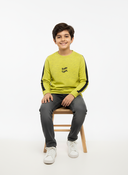 BOYS GRAPHIC SWEATHSIRT 2 TO 14 YEARS