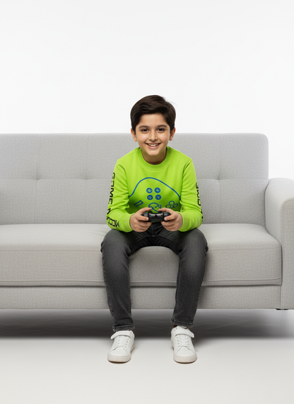 BOYS GRAPHIC SWEATHSIRT 2 TO 14 YEARS