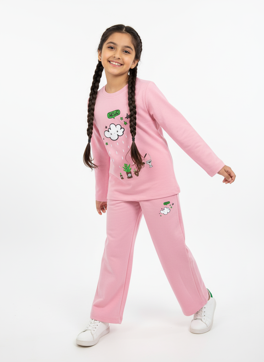 Kids Girls Co-Ord Set (2 to 14 Years)