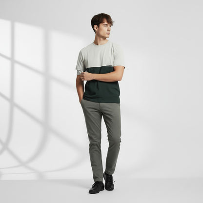 MEN'S TWO-TONE TEE