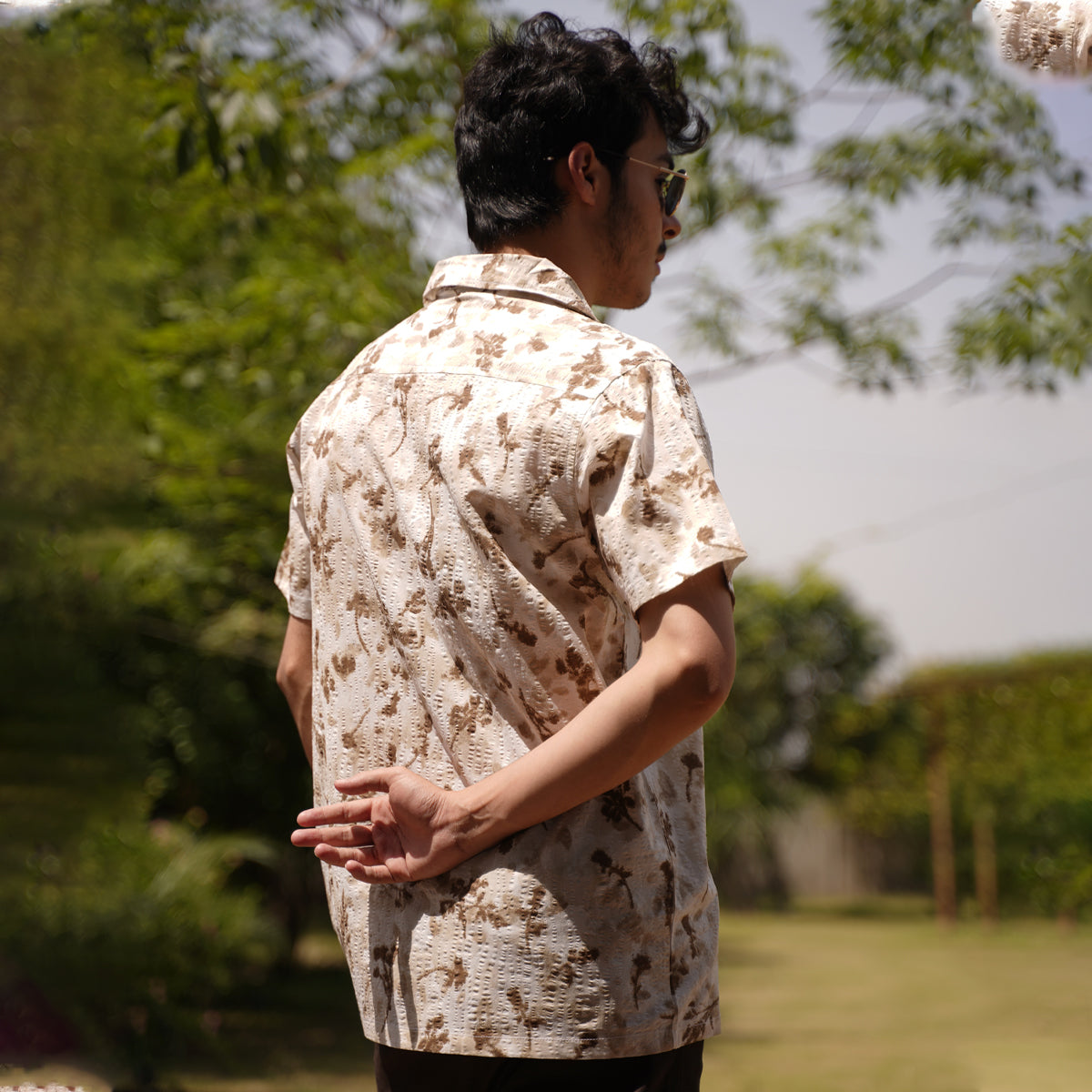 MEN'S ALL OVER PRINT CAMP COLLAR SHIRT