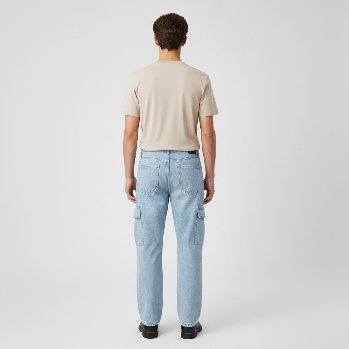 MEN'S DENIM CARGO BOTTOMS