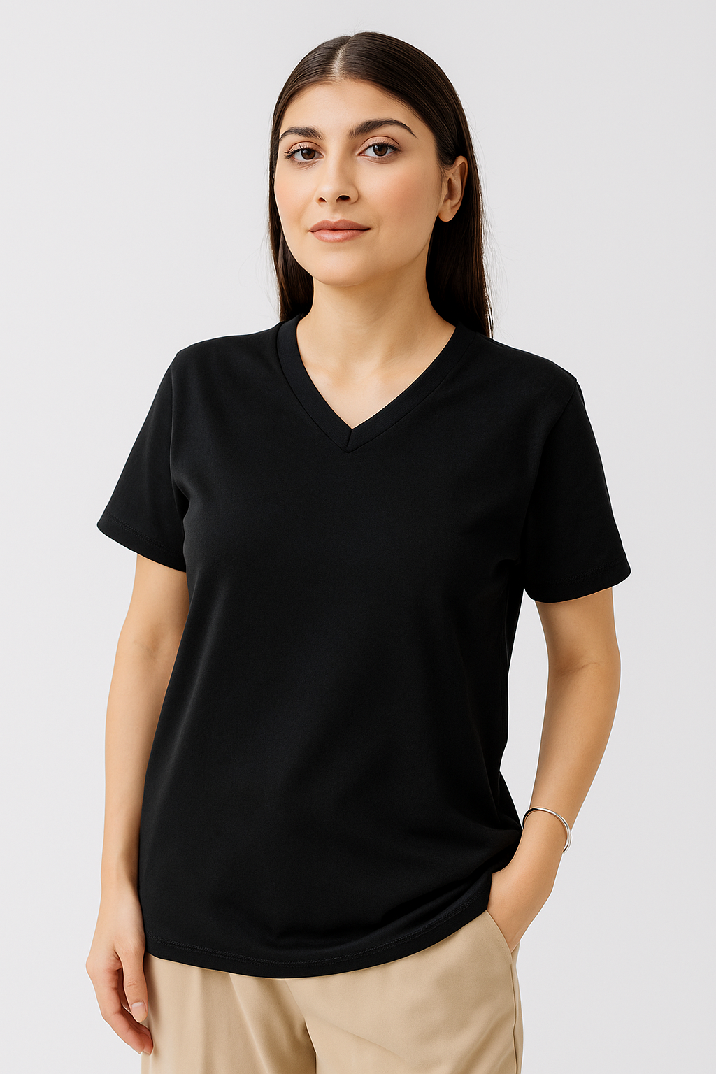 WOMEN BASIC T-SHIRT