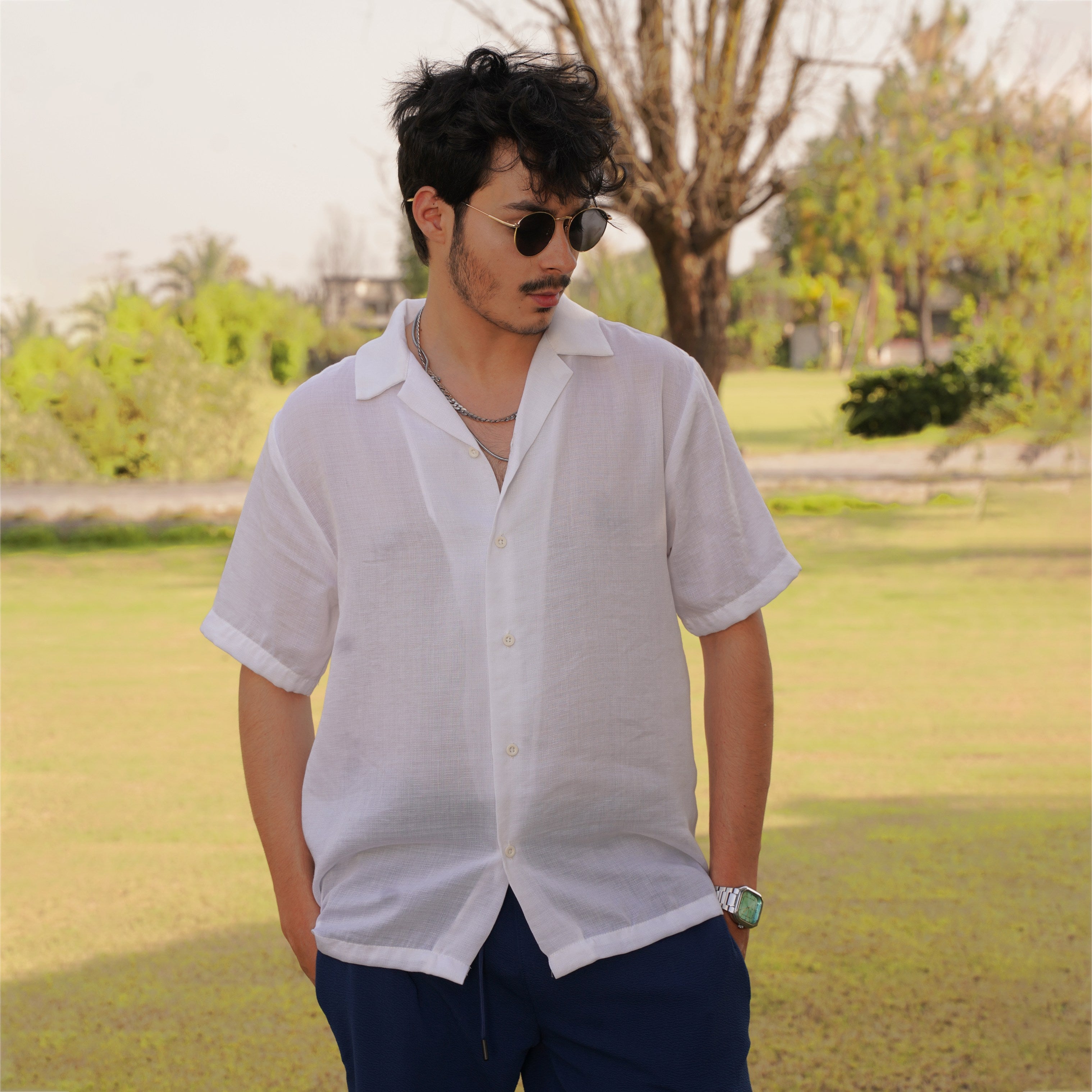 MEN'S CAMP COLLAR SHIRT