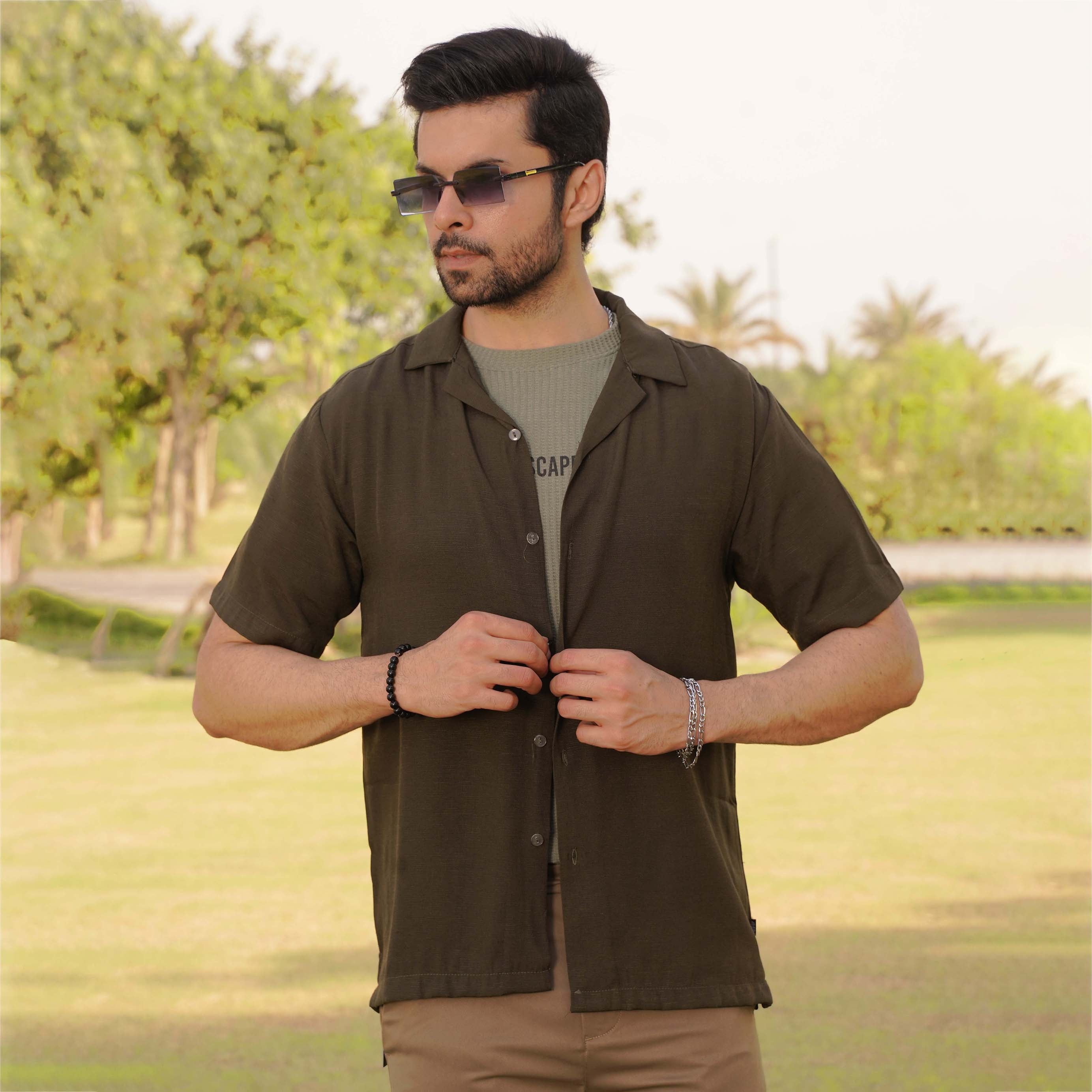 MEN'S CAMP COLLAR SHIRT