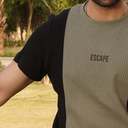 MEN'S PANELLED TEE