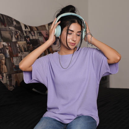 WOMEN'S KNITTED TEE