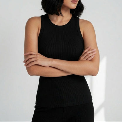 WOMEN'S KNITTED TANK TOP