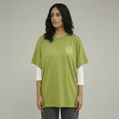 WOMEN'S KNITTED TEE
