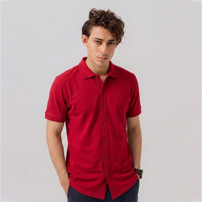 MEN'S BASIC BUTTON DOWN SHIRT