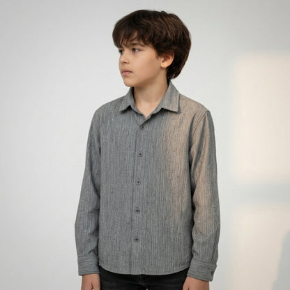 BOY'S CASUAL BUTTON DOWN SHIRT